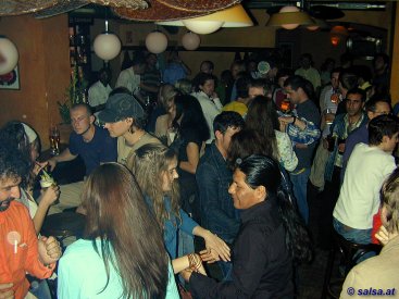 Graz: salsa in der Cohibar (anklicken zum Vergr��ern - click to enlarge)