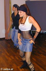 Salsa Salsa-Kongress 2006 in Innsbruck: Dado & Conny aus Graz, www.salsastic.at (anklicken zum Vergr�ssern - click to enlarge)