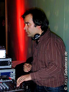 Salsa Veranstaltung Mundo Caribe&ntilde;o, Bonn: Manuel Banha, der Veranstalter