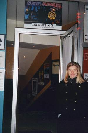 Die Jazz-Galerie in Bonn: Hier geht�s runter...