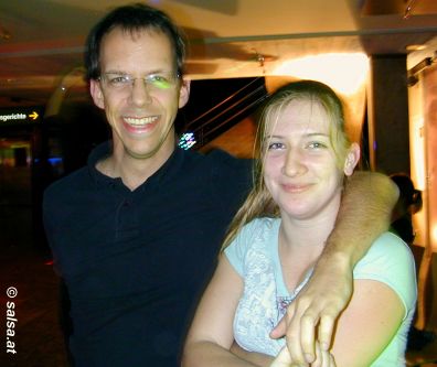 Salsa in Freiburg: Salsa in der Mensa der Universit�t